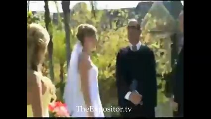A must see video of the best wedding blunder ever seen before