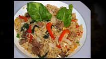 THAI FOOD Spicy Basil Beef 