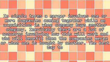 Choosing Merger And Acquisition Consulting Services