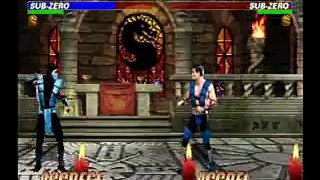 Mortal Kombat Trilogy////Classic Sub-Zero Tour (Sega Saturn)