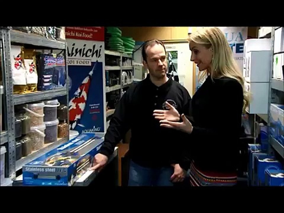RTL 4 LifestyleXperience op bezoek bij Daru-koi vijvermaterialen.