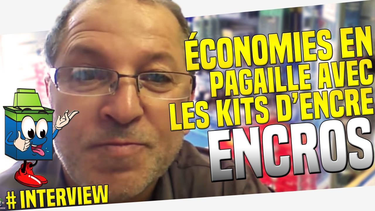 Commentaire Client : M. Fouloud et le kit d'encre HP de chez Encros