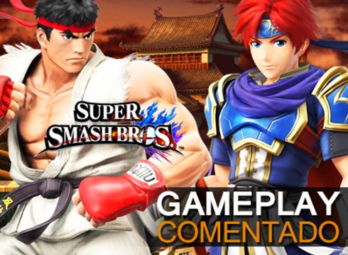 Ryu en Super Smash Bros, Gameplay Comentado