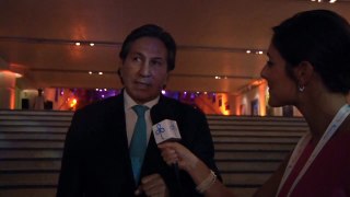 Interview with former Peruvian President Dr. Alejandro Toledo, Israeli Presidential Conference 2012
