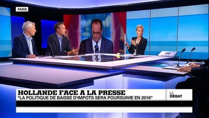 Hollande face à la presse : migrants, Syrie, climat, croissance au cœur du discours  (partie 2)