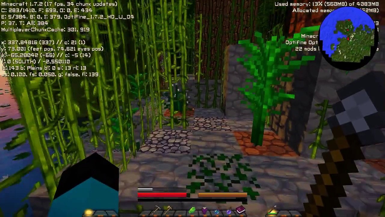 SKYRIM IN MINECRAFT!?!? Teramia mod 1.7.2
