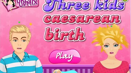 《〒》139♣ Barbie And Ken three kids caesarean birth game