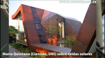 María Quintana (Facultad de Ciencias, UNI) sobre celdas solares en el Perú
