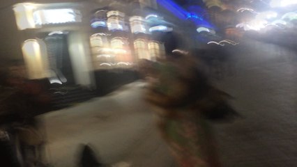 Aerosmith's Steven Tyler Gives Live Performance with Moscow Street Musician