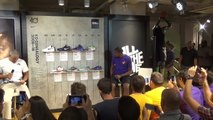 Kevin Durant Promotes New Nike KD VIII Shoes in Madrid