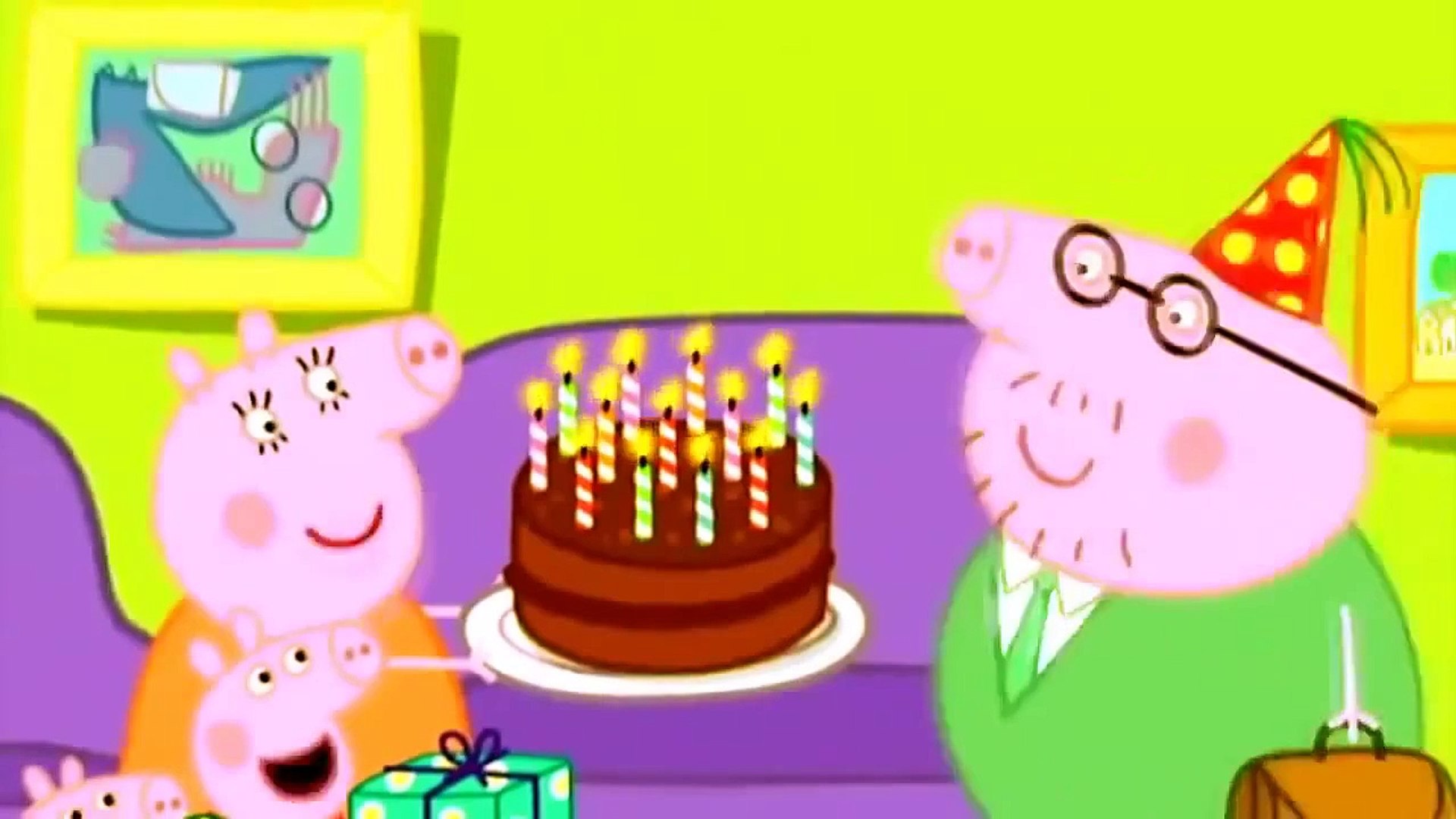 Peppa Pig En Francais Episodes L Anniversaire De Papa Pig 15 Video Dailymotion