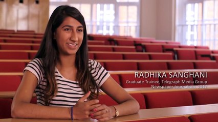 Journalism at City University London, with James Harding, Nicole Young and Radhika Sanghani