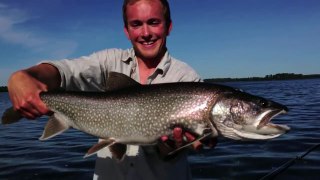 Lake Superior Summer Trolling for Trout and Salmon