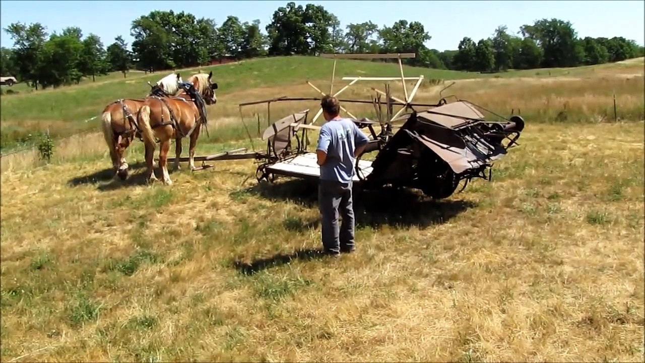1920s McCormick Deering Grain Binder
