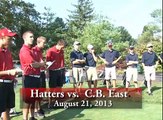 Hatters vs  CB East Golf 8 21 13