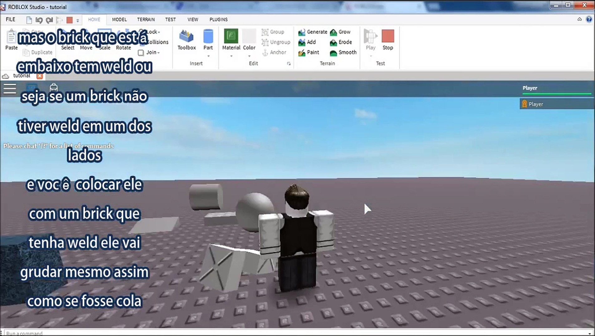 Roblox Comandos Basicos Tutorial 2 Video Dailymotion - roblox comandos