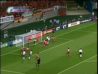 ドイツ vs 韓国 【2002 FIFA ワールドカップ】 準決勝 ①