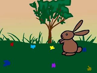 (Animated 2D Cartoon) Funny Bunny Rabbit Video - Short Animation Clip for Kids.mp4
