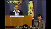 RABBI MEIR KAHANE at NATIONAL PRESS CLUB ~~ 1985  PART 2
