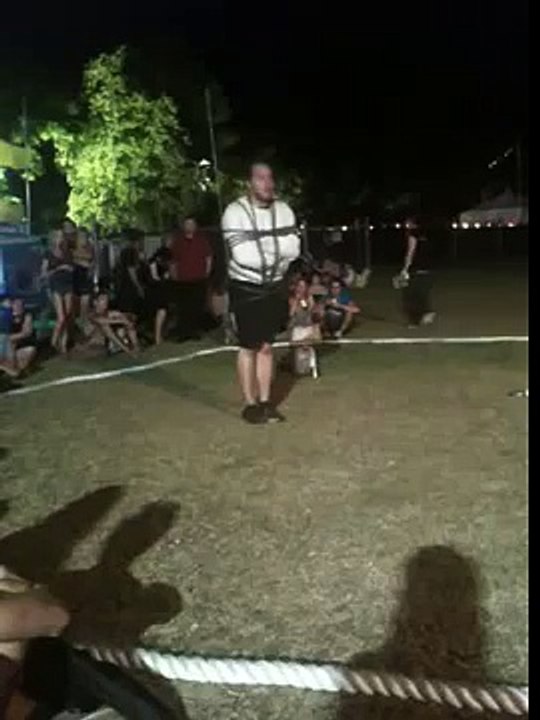 Escaping from a strait jacket!!