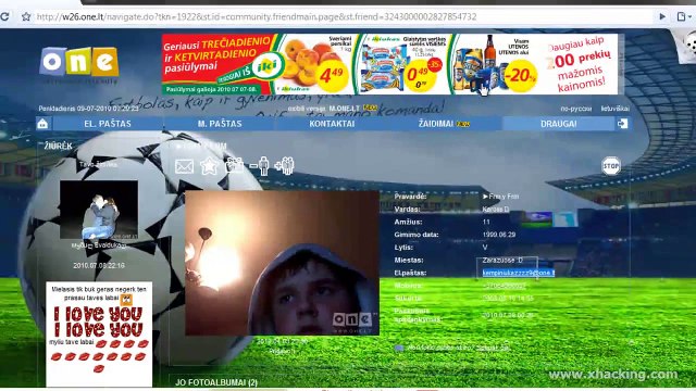 Password hacker DX4 - Hacking one.lt accounts