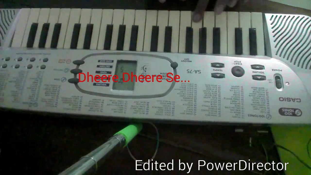 Dheere Dheere Se Piano Tutorial