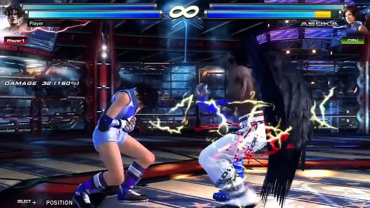 TEKKEN TAG 2 - Jin Kazama Omen Combo Exhibition