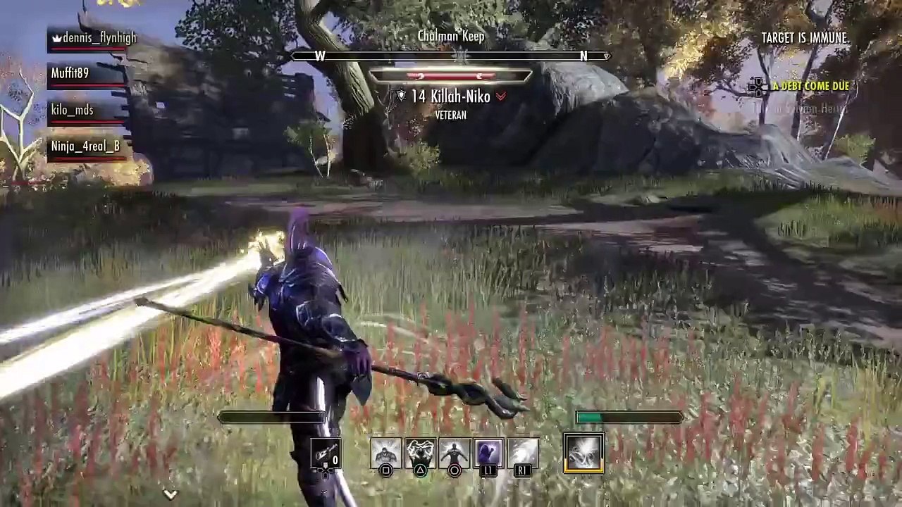 The Elder Scrolls Online: PvP V14 templar vs V14 templar