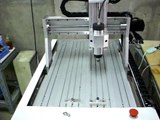 晴天精密有限公司 CNC 雕刻機 . CNC milling machine test  .  Qing Tian Accurate Co.,Ltd