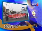 Chimbote: Trabajadores públicos preparan huelga nacional indefinida contra ley del servicio civil