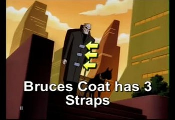 CARTOON MISTAKES : Batman Beyond / Batman of the future #1/2