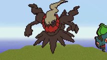 Pokémon Minecraft Pixel Art Part 7: Darkrai and Primeape