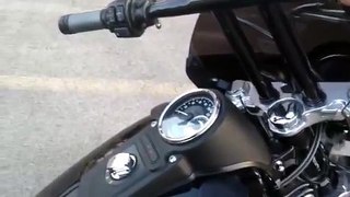2012 Harley Dyna outlaw club style bike (S.O.A)