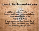 Online Loans For People With Bad Credit - No Bank Account Required