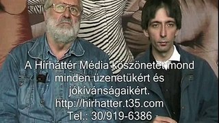 Kőrösi Imre az MDF-ben, majd nélküle (Hírháttér TV)