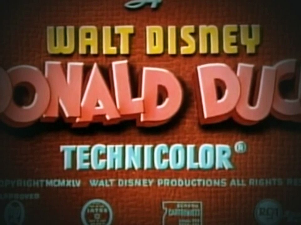 Donald Duck cartoon episodes 22 Donalds Crime 1945 DVDRip XViD MRC avi