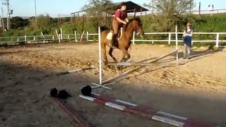 Jumping lesson (26/4/11)