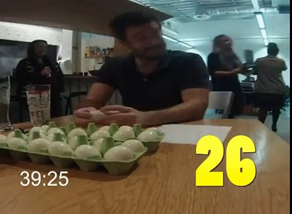 Cool Hand Luke challenge - 50 eggs in one hour