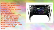 For Toyota Camry 2012 Android 4.2.2 Dual Core system multitouch