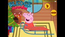 Peppa Pig - Sledge Decoration. Свинка Пеппа - мои Санки. Игра