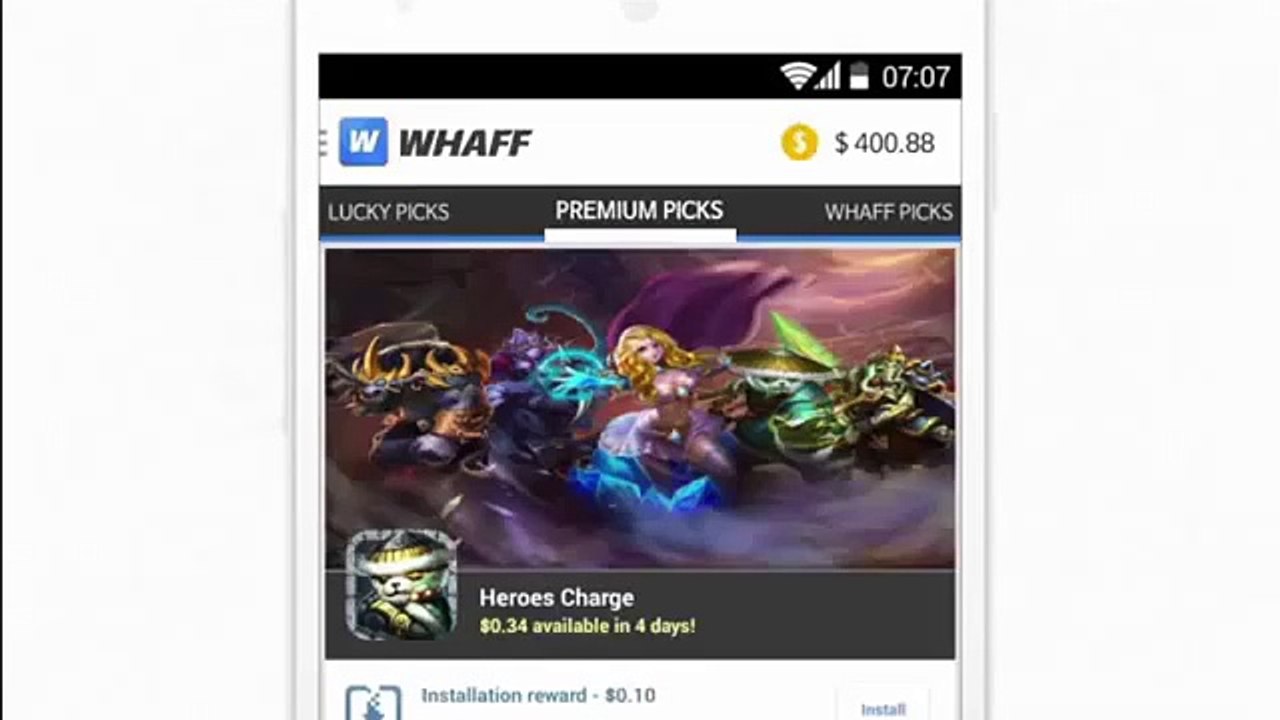 Instalasi Whaff Rewards Dan Cara Mendapatkan Dollar