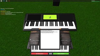 Harry Potter Theme on a ROBLOX piano. REVAMPED