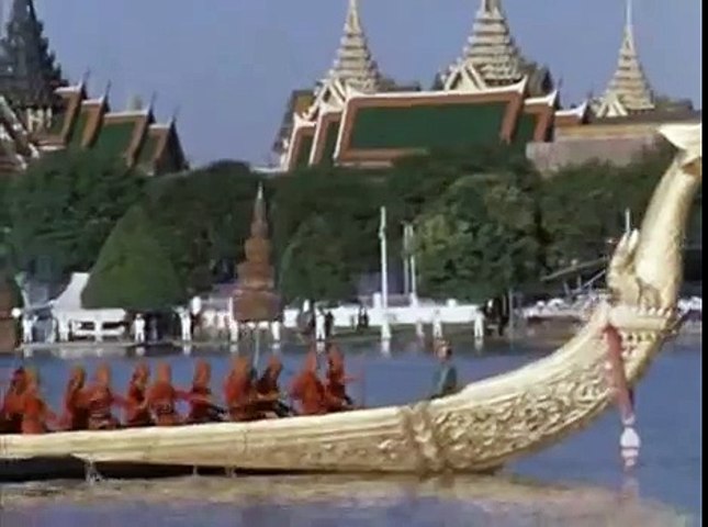 ceremonie du Roi et hymne thailande (année 1964)