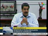 Pdtes. de Rusia y Venezuela revisaron acuerdos bilaterales
