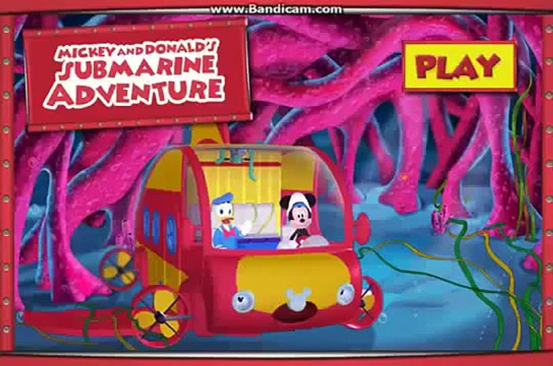 Disney Mickey Mouse Clubhouse Mickey and Donald's Submarine Adventure Game