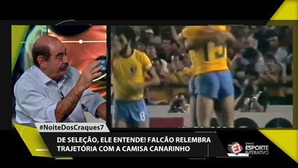 Falcão: "O que me preocupa é a quantidade de chutão no futebol brasileiro"