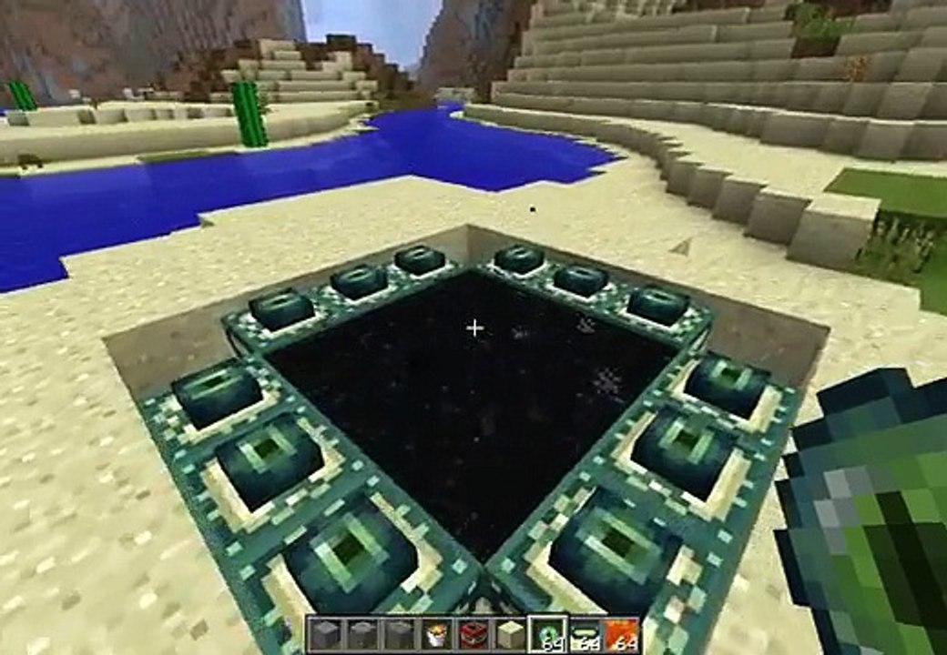 Tuto pour Faire un portail pour le End - Minecraft (Français)