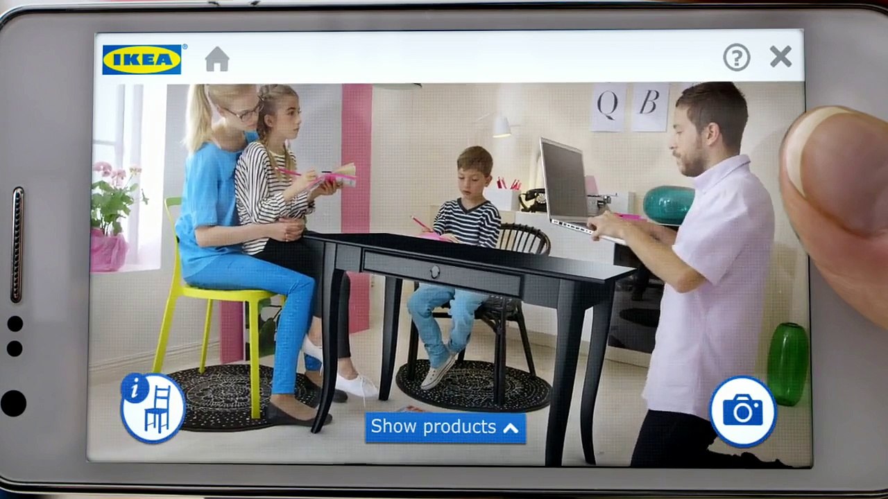 Place IKEA furniture in your home with augmented reality