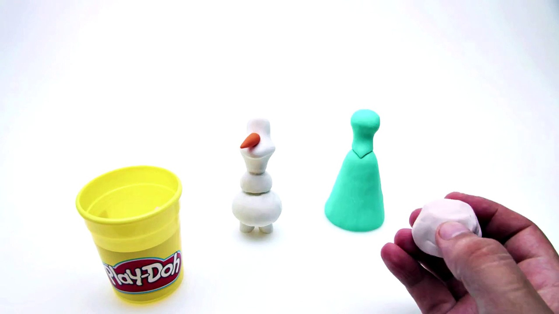 Play Doh Frozen Stop Motion Elsa & Olaf! Playdough Animación de Disney  Frozen - Dailymotion Video