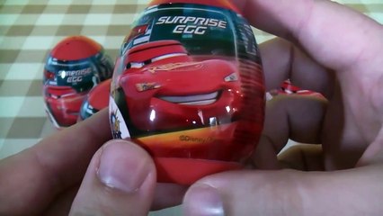 5 Disney Pixar Cars Surprise Eggs Opening KIDS and FUN TOYS Surprises